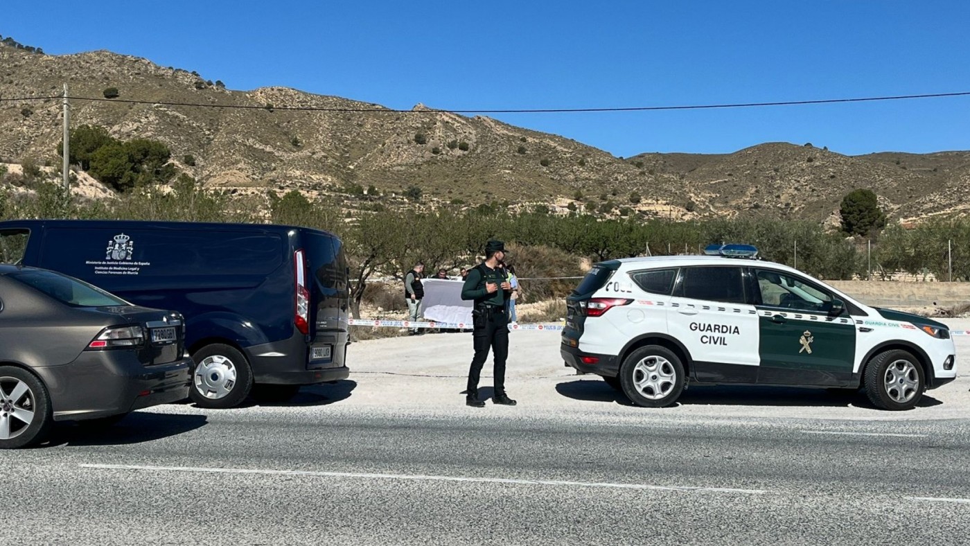 El cuerpo de la mujer asesinada en Abanilla apareció desnudo de cintura para abajo