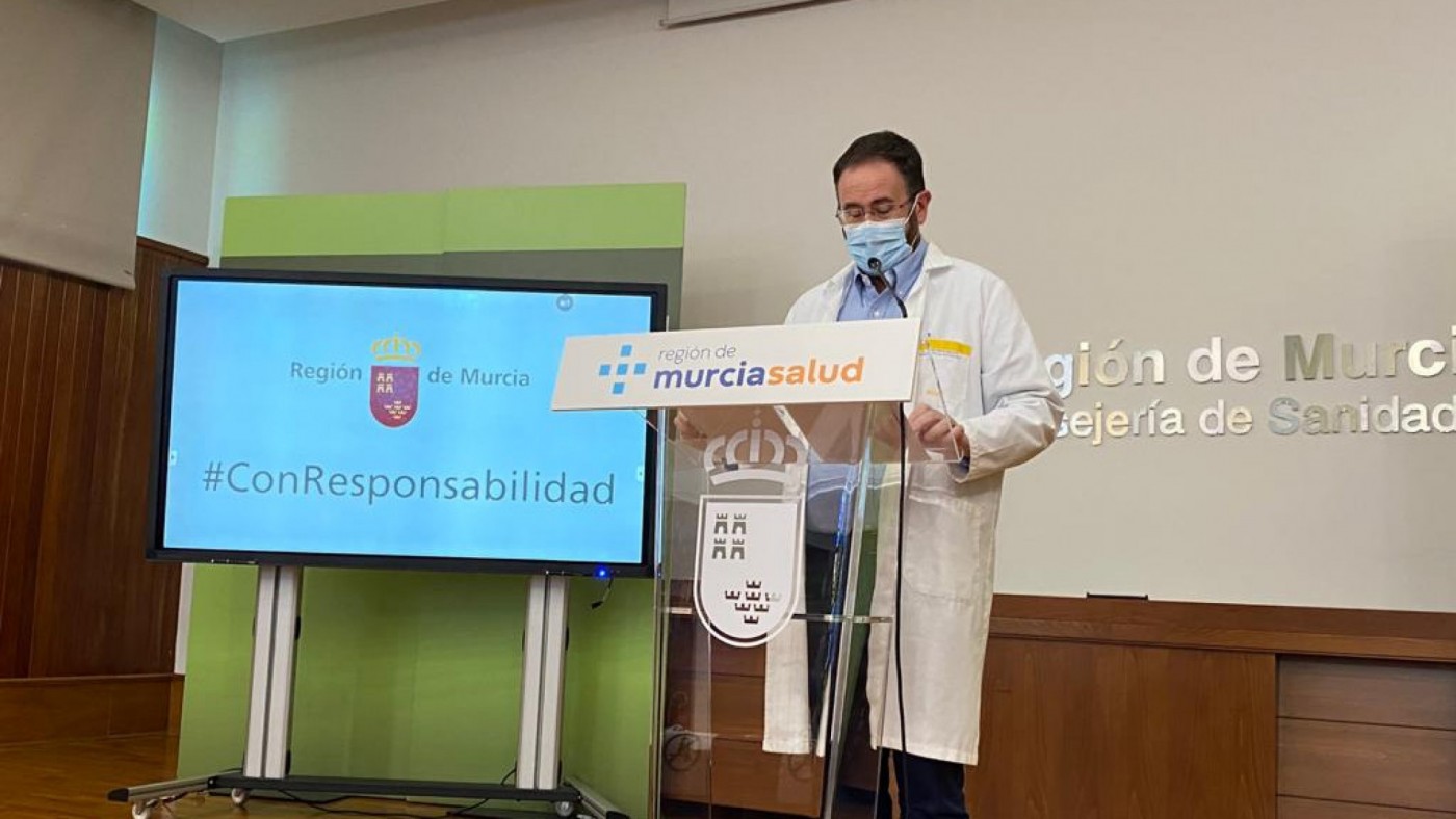 Jaime Pérez, portavoz del comité de seguimiento Covid-19