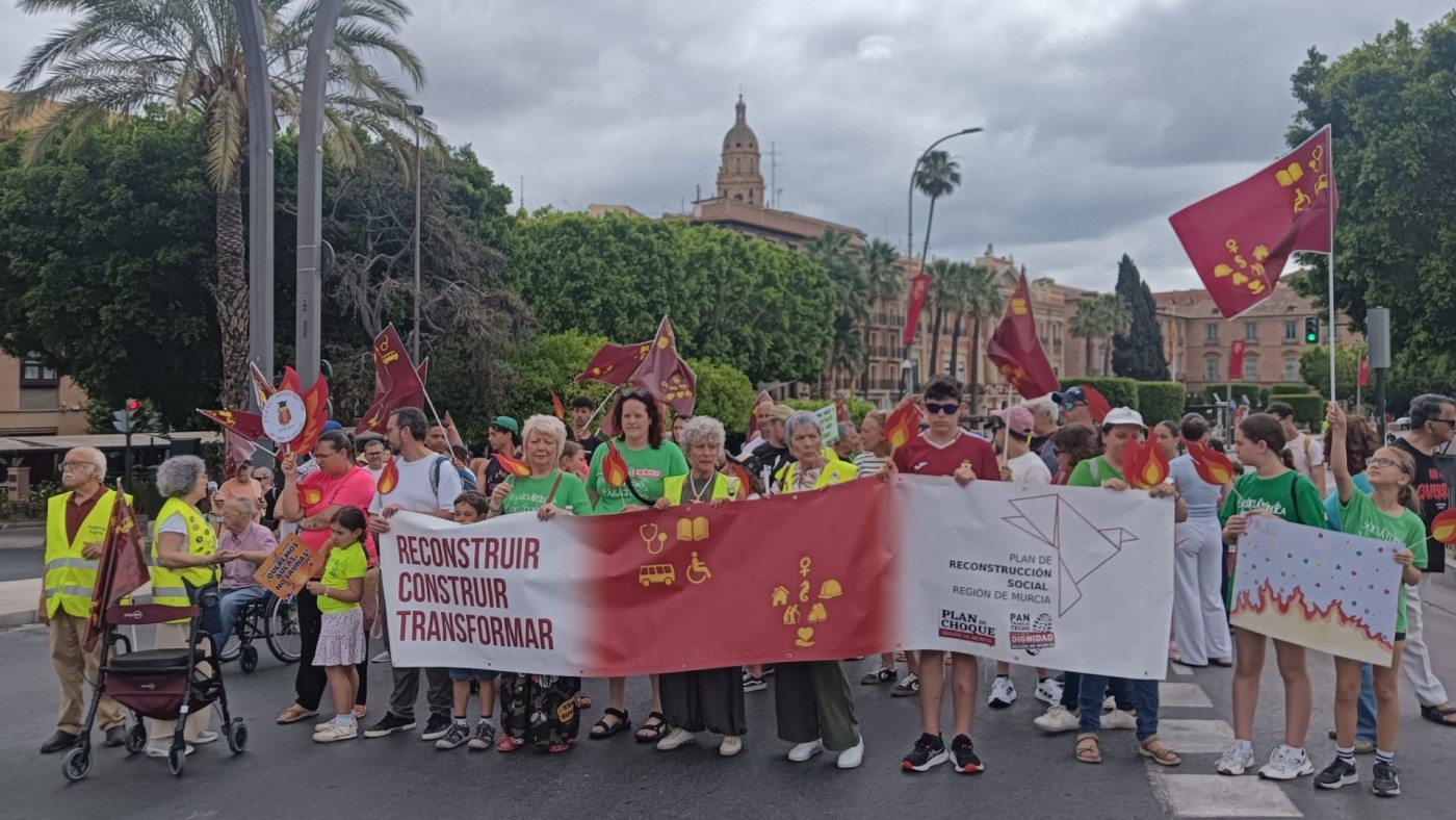 Las marchas de la dignidad reclaman vivienda, empleo y servicios públicos