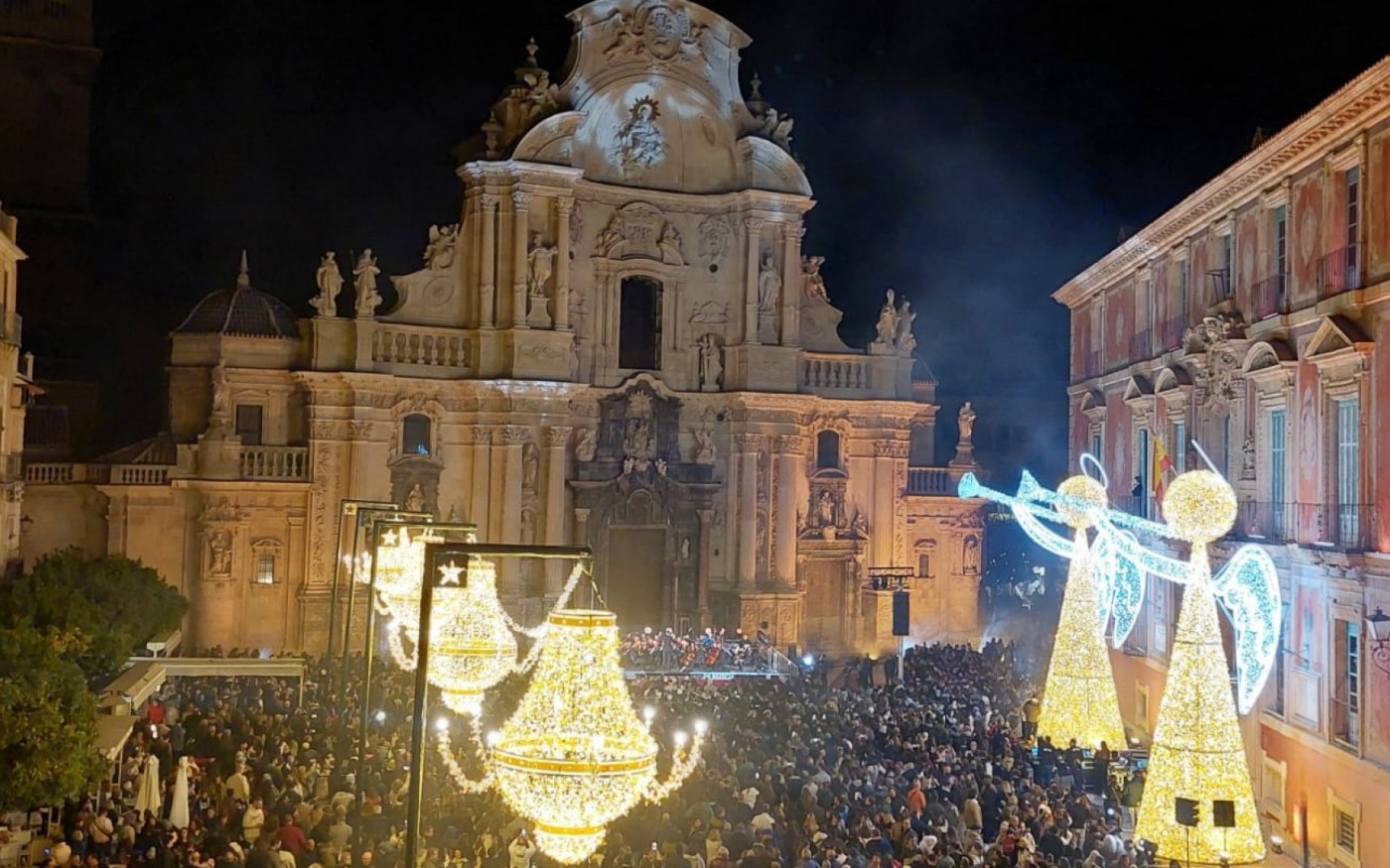 GALERÍA | Murcia enciende la Navidad