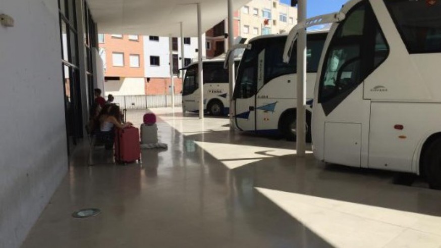 Estación de autobuses donde se produjo el suceso