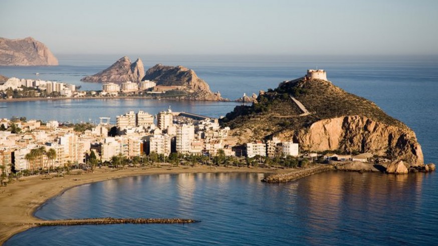 Imagen de las playas de Águilas
