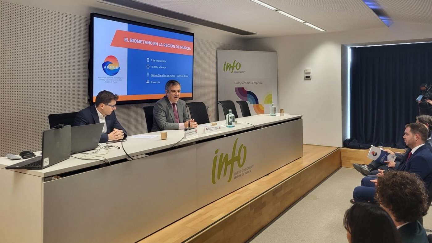 La Región de Murcia ha desarrollado un 10% de las plantas de producción de biometano que puede albergar