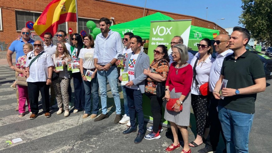 Antelo reclama en Molina de Segura "derogar el Pacto Verde Europeo" y clama en favor de la soberanía alimentaria