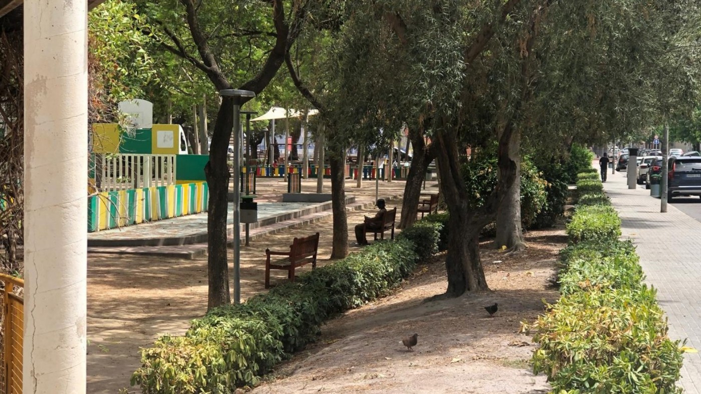 Seis horas de refugio climático en Murcia el día de más calor