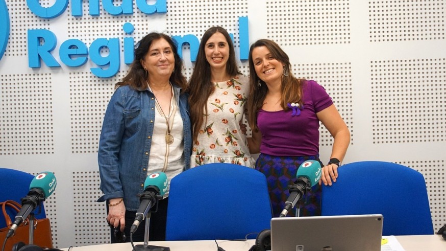 Día de las Mujeres Matemáticas: Encarnación Sánchez, Eva María Alarcón y Mª Ángeles Pérez, de la Sociedad de Educación Matemática de la Región