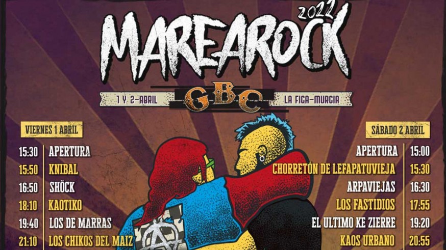 MÚSICA DE CONTRABANDO. El Festival Marearock GBC vuelve para celebrar la edición aplazada por la pandemia.