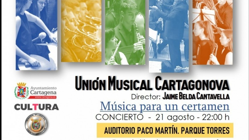 La Unión Musical Cartagonova actúa hoy en Cartagena