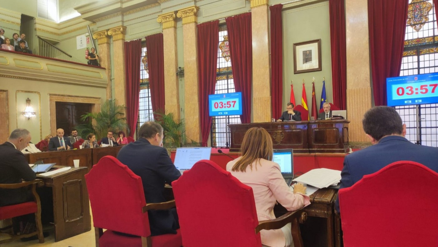 El presupuesto del ayuntamiento de Murcia entra en vigor a dos meses de finalizar el año