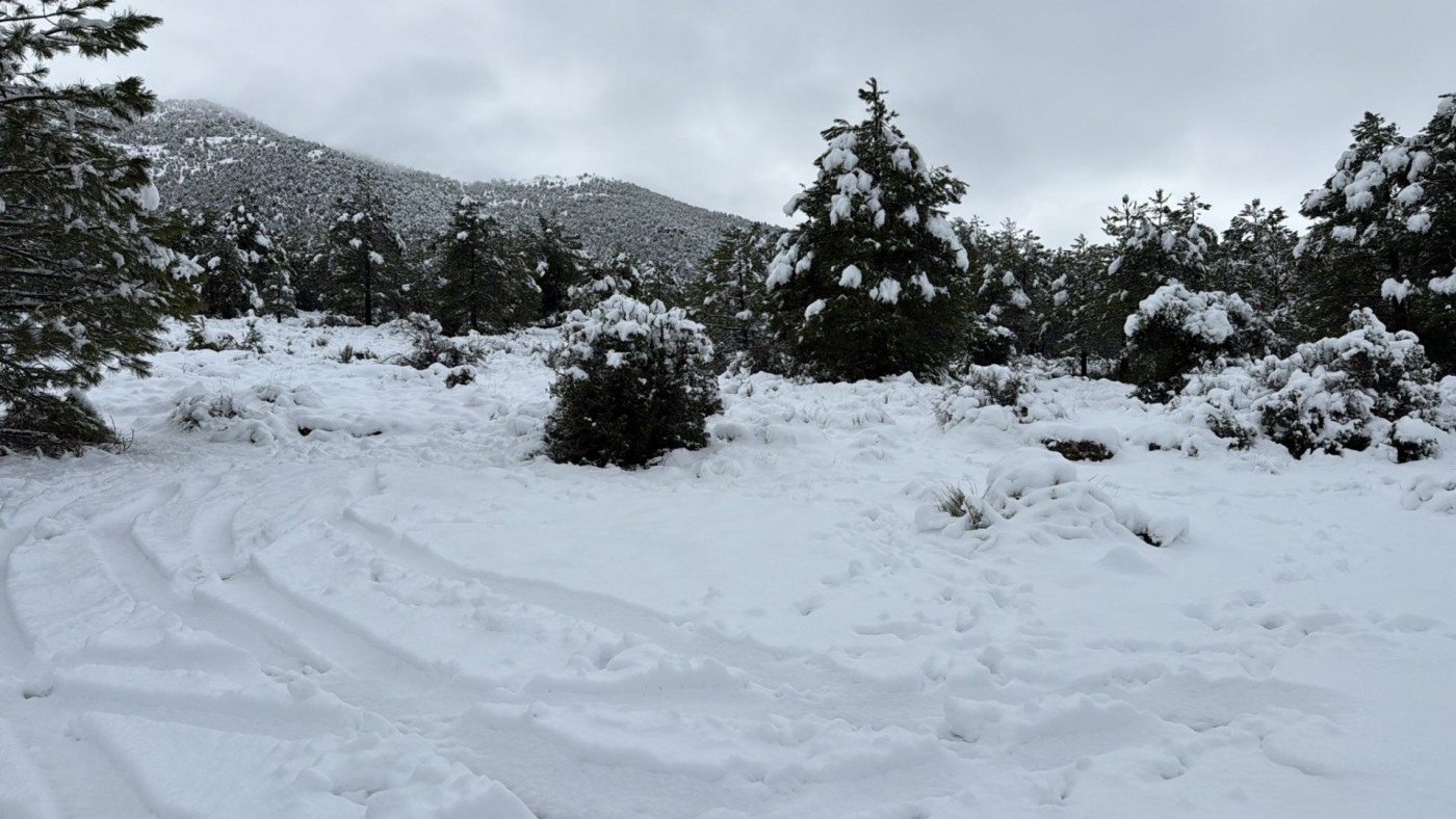 Nieve y lluvia ponen en aviso a la Región para este martes