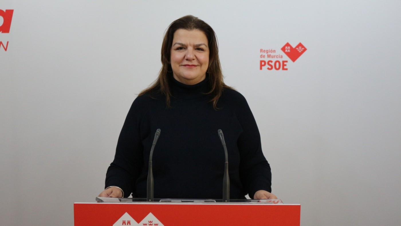 María Jesús López: "López Miras debe elegir entre Presupuestos para la Región o recortes con Vox"