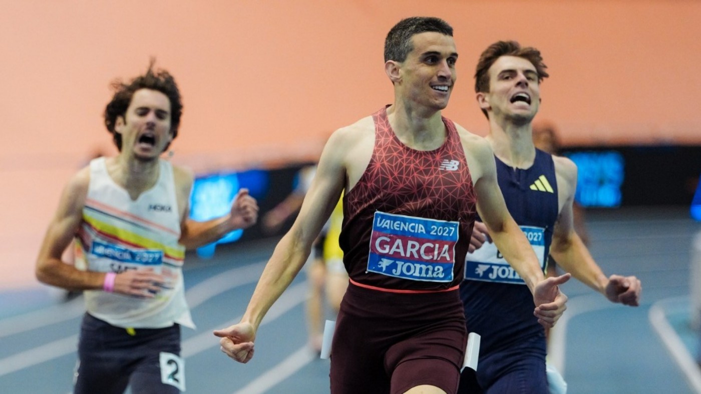 Mariano gana el Nacional de 1500 en pista cubierta y asegura billete mundialista