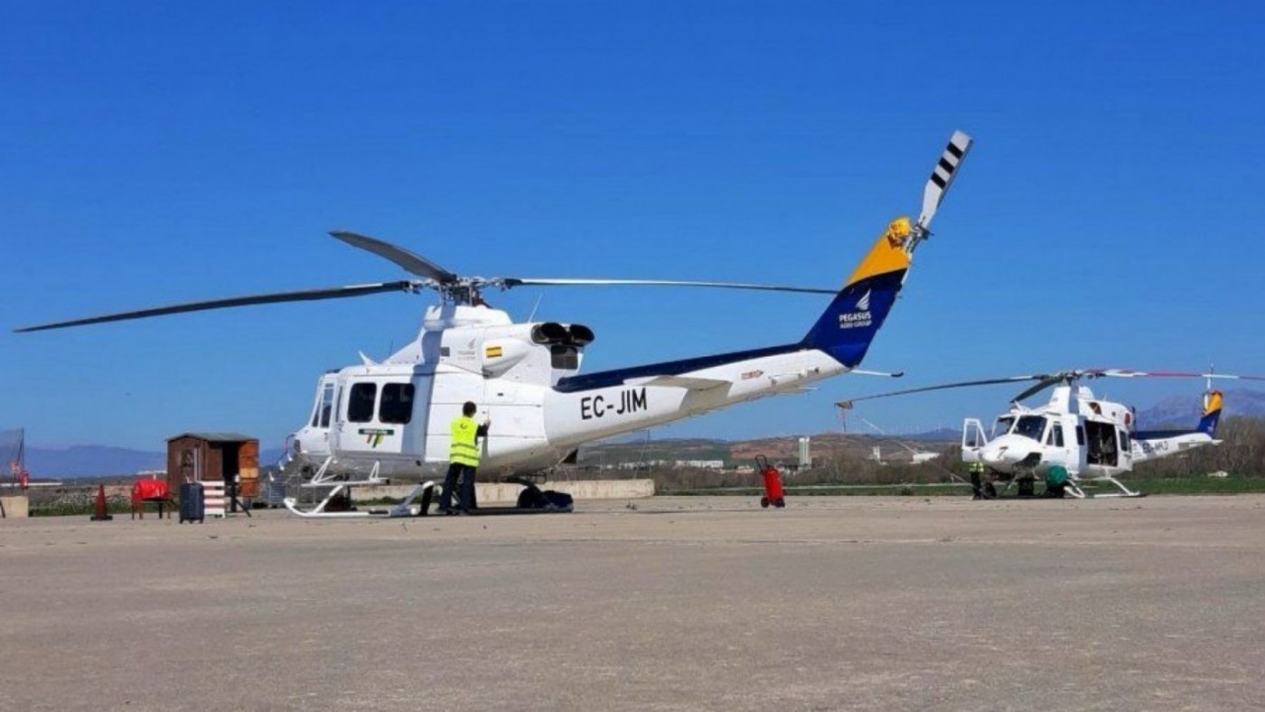 Los pilotos de helicópteros de emergencias decretan una huelga indefinida