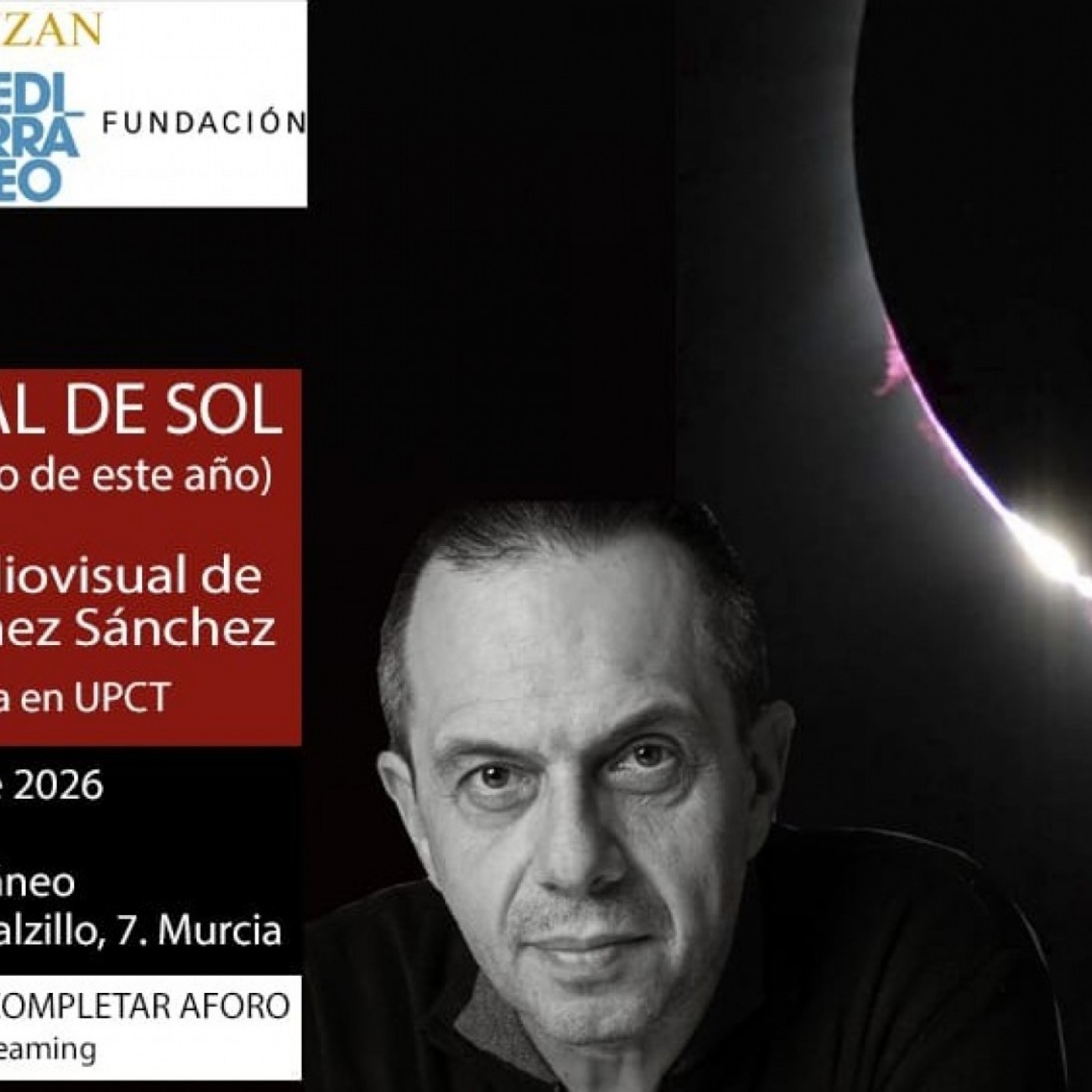 EL ROMPEOLAS T08C067 Juan Pedro Gómez, experto de la UPCT, detalla las claves para la observación del eclipse solar total de 2026 (02/05/2026) — EL ROMPEOLAS cover