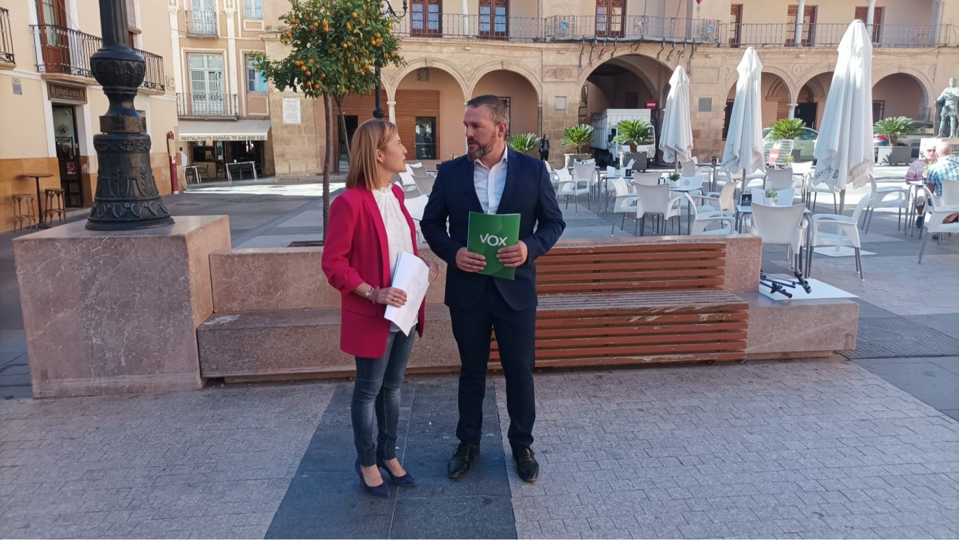 PP y Vox solicitan un pleno extraordinario en Lorca para mostrar su rechazo la Ley de Amnistía