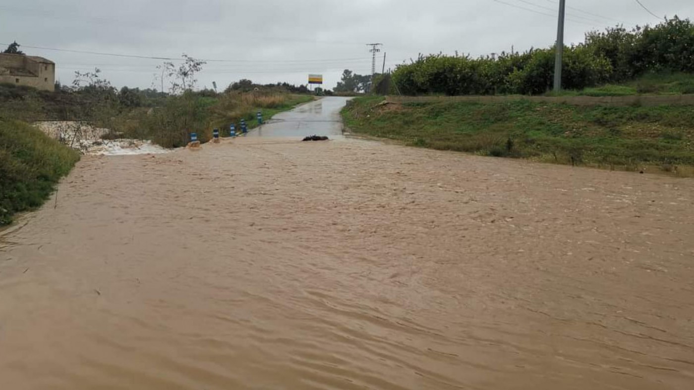 Emergencias atiende unas 40 incidencias por el episodio de lluvias en la Región de Murcia