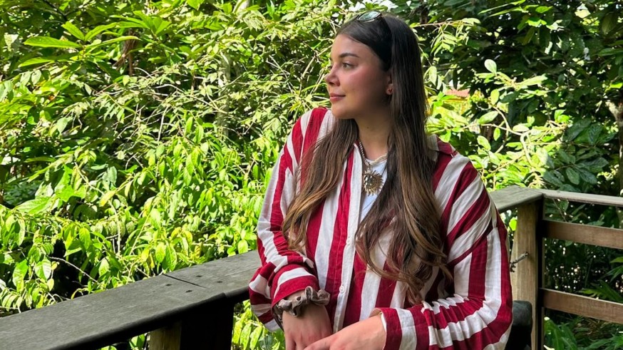Raquel Carpe, alhameña en Colombia: "Donde más se tambaleó el edificio fue en las escaleras"