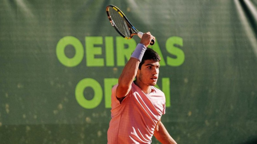 Carlos Alcaraz, en Portugal