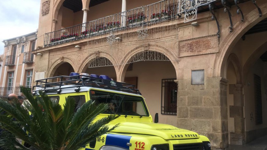 Ayuntamiento de Lorca, esta mañana