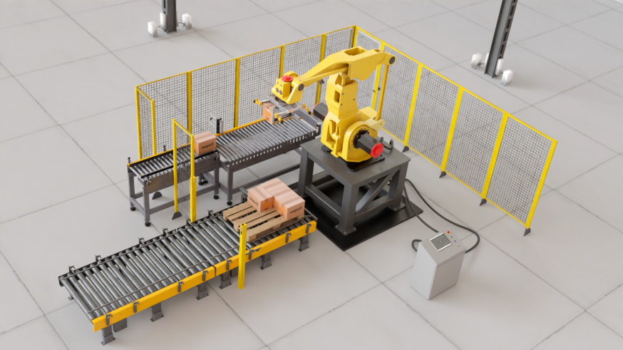 El "Tetris" industrial: simplificando la robótica para el paletizado