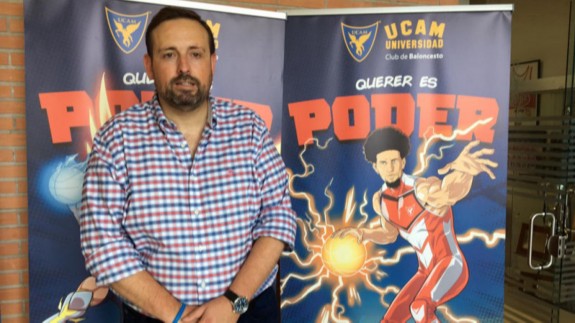 Alejandro Gómez, director del UCAM Murcia CB