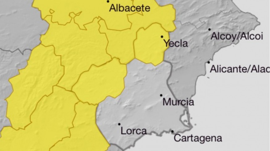 Aviso amarillo por tormentas en el Noroeste y en el Altiplano