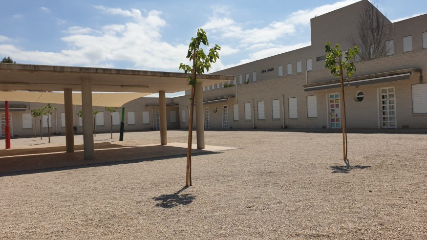 Patio de un centro educativo