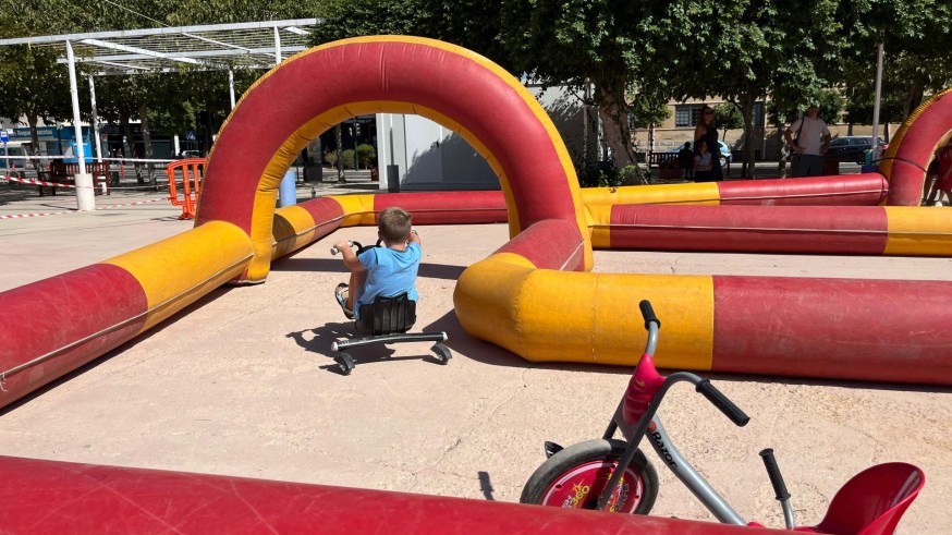 La Feria de Murcia estrena una gran zona infantil en el Jardín Chino