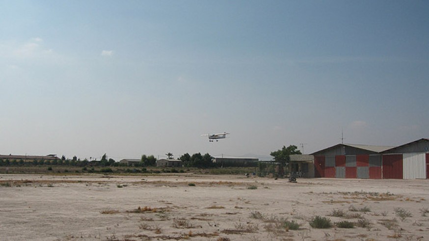 Imagen del aeródromo de Totana. Foto: totana.com