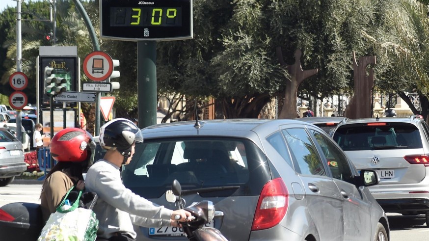 Fin de semana caluroso en la Región de Murcia