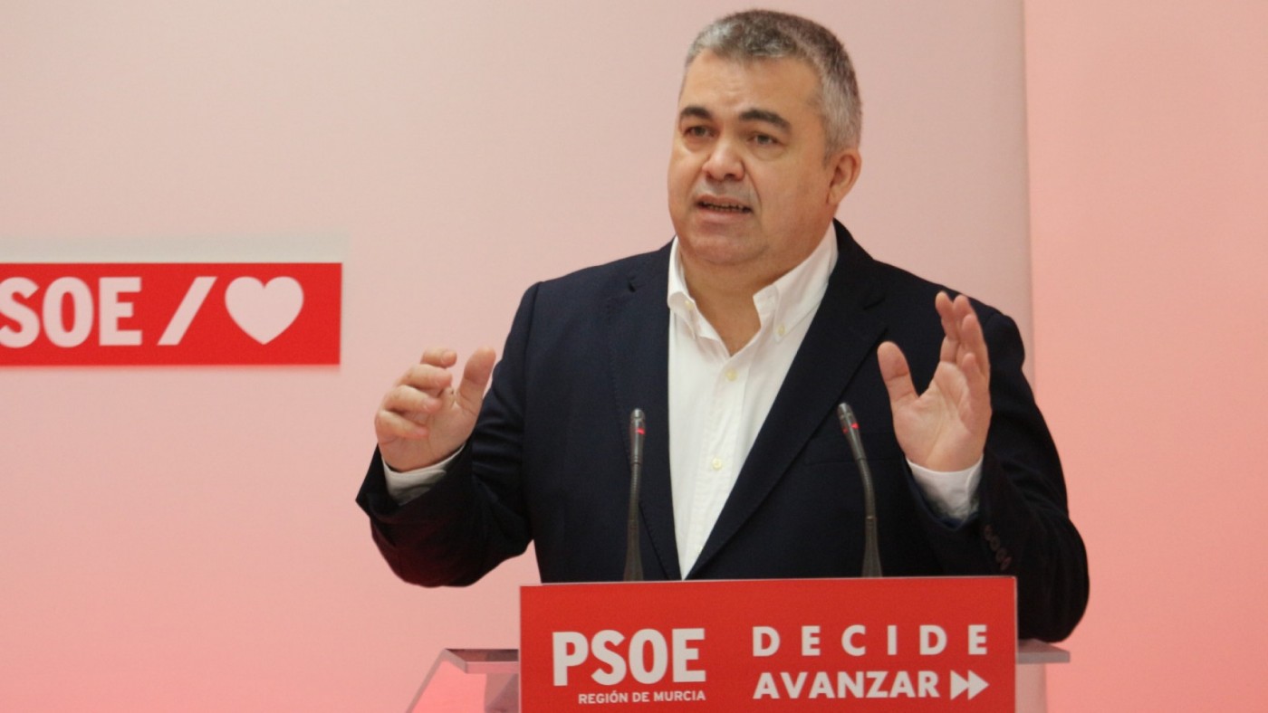 Santos Cerdán (PSOE): "Señor García Egea, deje de llamar a los concejales de Cs en Murcia"