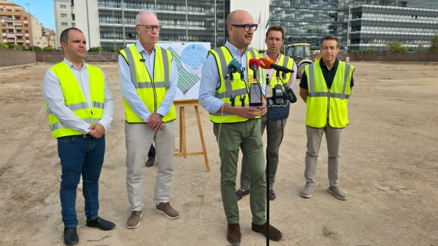 Comienzan las obras del nuevo aparcamiento disuasorio en Murcia