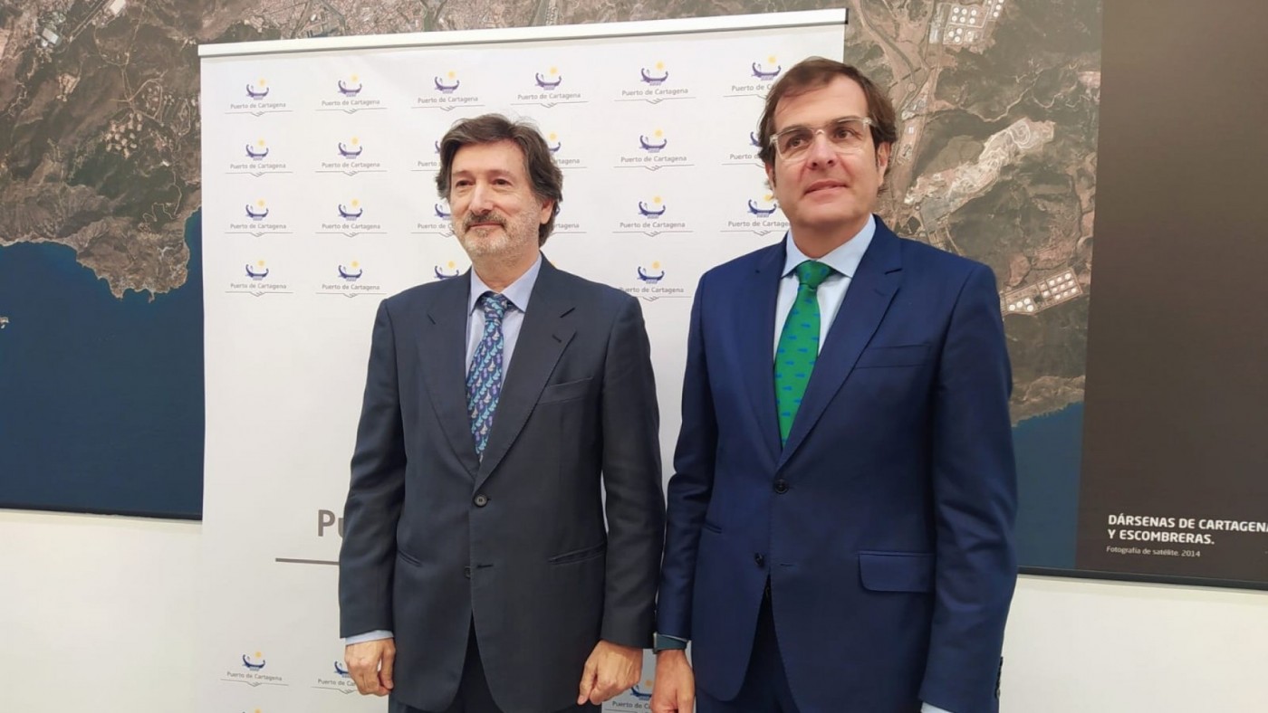 Fernando Muñoz, nuevo director del Puerto de Cartagena tras el cese de Fermín Rol