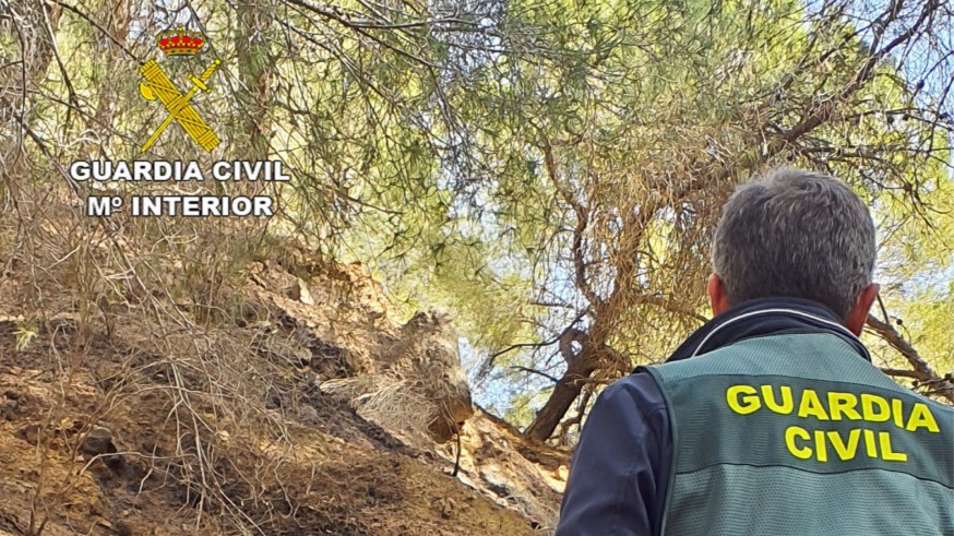 Dos jóvenes investigados por el incendio forestal en el Monte Miravete de Murcia