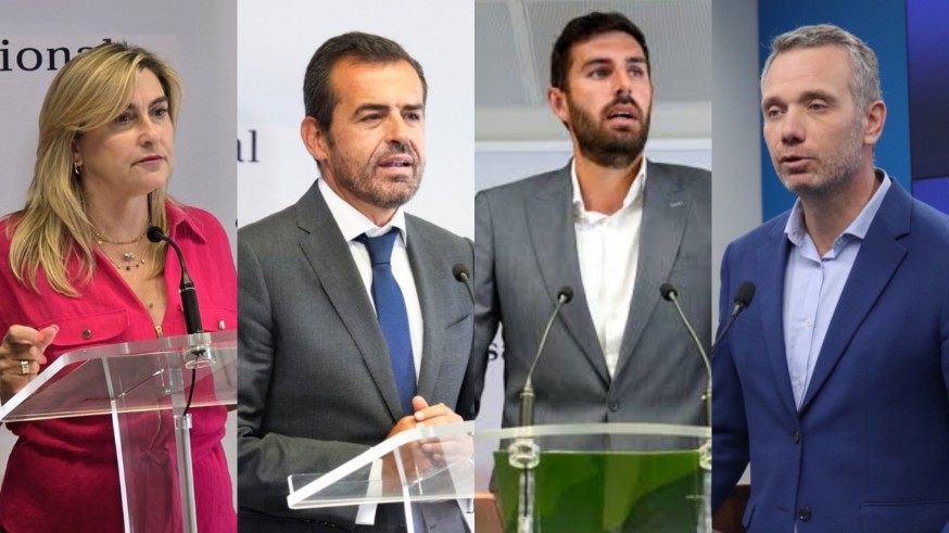 Los portavoces parlamentarios ante el último curso político de la legislatura