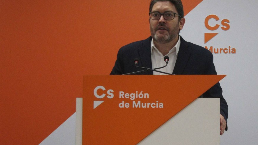 Miguel Sánchez, portavoz de Ciudadanos.