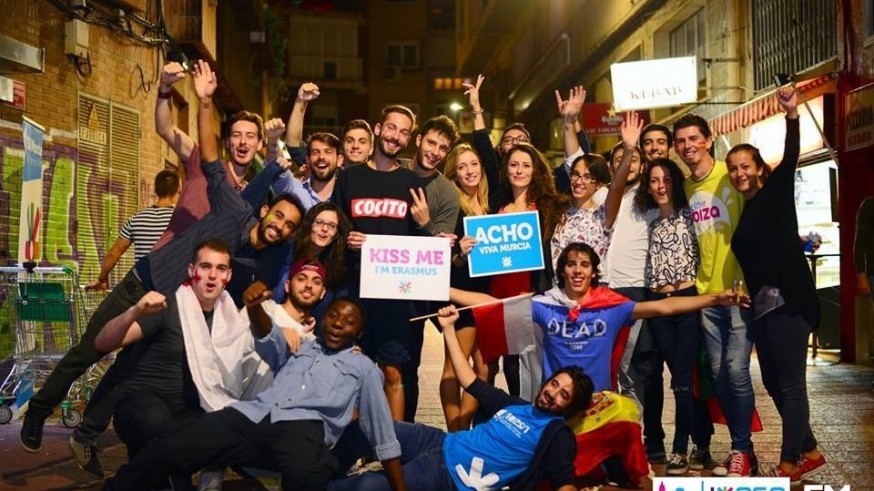 Murcia, entre los destinos favoritos de los ERASMUS europeos