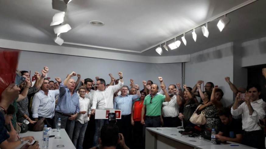 Diego Conesa tras ganar las primarias socialistas