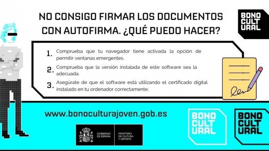La burocracia administrativa ralentiza la solicitud del bono cultural