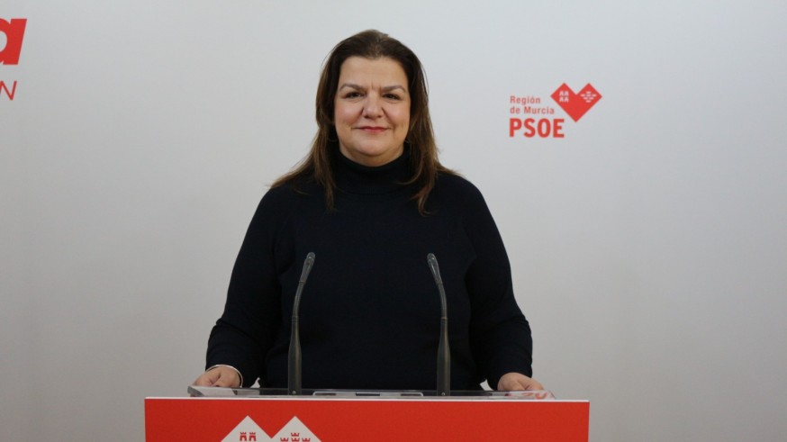 María Jesús López: "López Miras debe elegir entre Presupuestos para la Región o recortes con Vox"