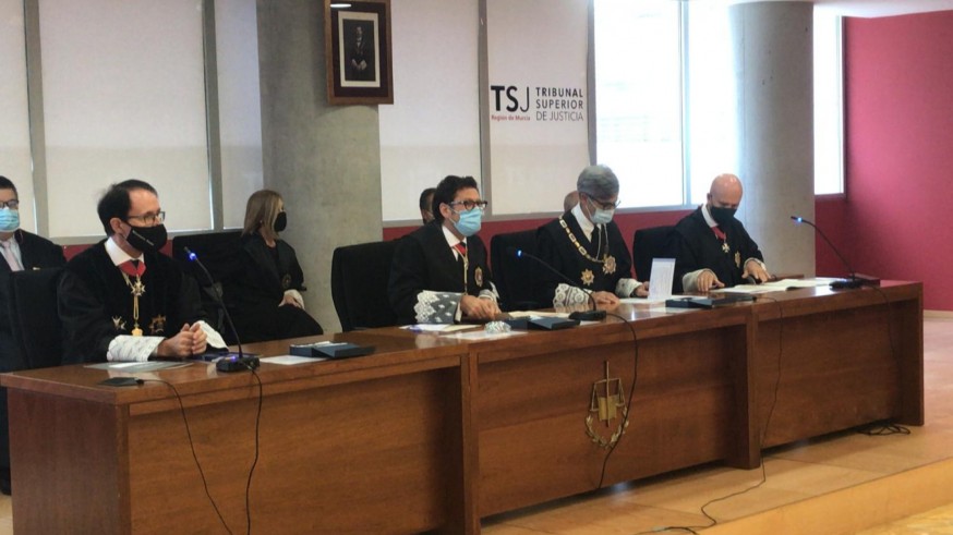 Inauguración del curso judicial en la Ciudad de la Justicia de Murcia