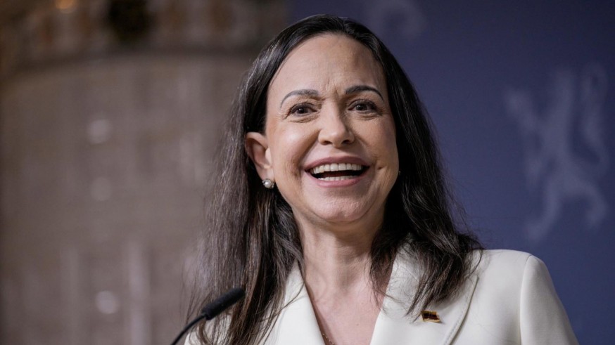 María Corina Machado: "Contamos con Trump para la libertad de Venezuela"