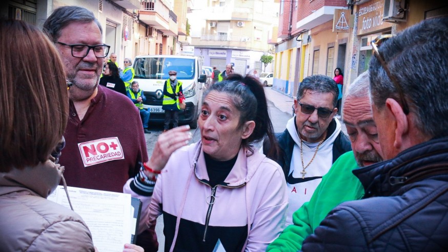 Paralizan el desahucio de una mujer con menores a su cargo en Alcantarilla
