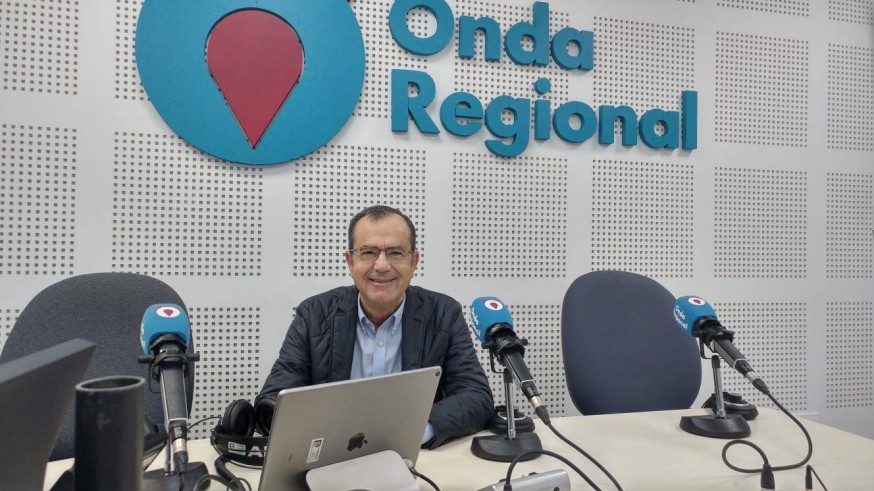 José García Gómez, presidente de AGRUPAL en Onda Regional