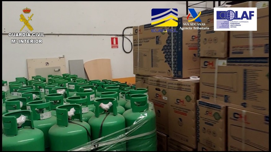 27 detenidos en una red que traficaba con gases refrigerantes de efecto invernadero en 15 provincias, entre ellas Murcia