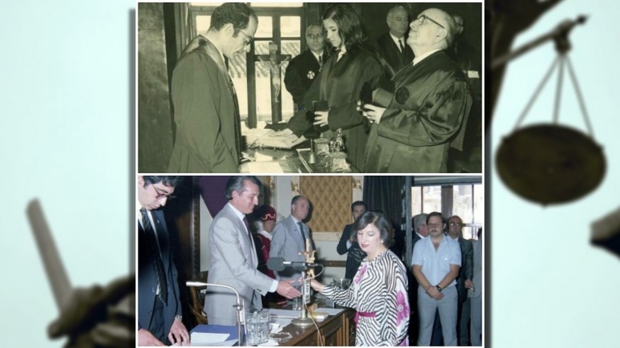 Con Alfonso Martínez y Ángel García Aragón hablamos de la lorquina María Alfonsa Aragón, la primera abogada que ejerció como jueza en España en 1969