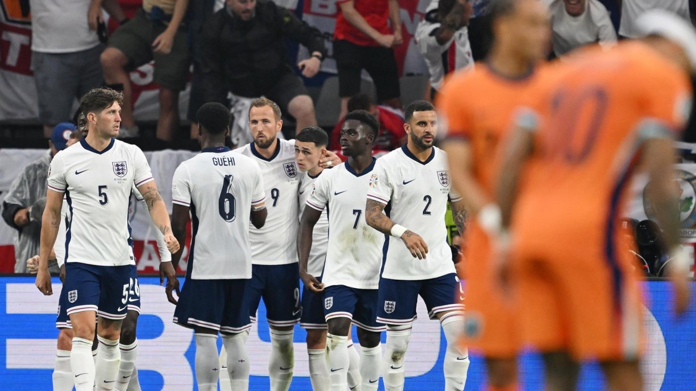  Inglaterra supera a Países Bajos en el último minuto y será rival de España en la final de la Eurocopa