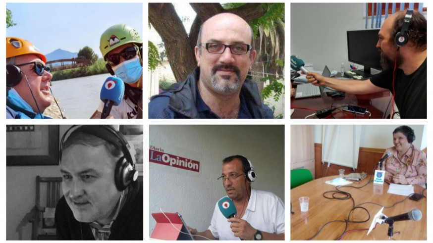 Caludio Caballero, José Luis Piñero, Enrique Soler, Alfonso Martínez, Jaime Zaragoza y Patricia Jiménez