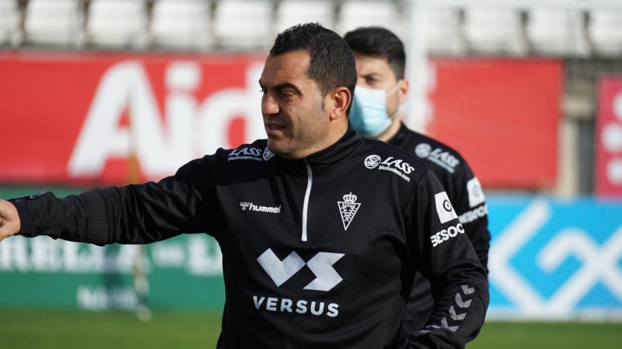 Adrián Hernández en uno de sus últimos entrenamientos