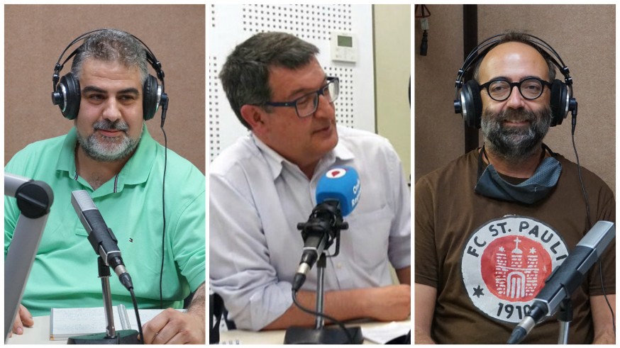 Laureano Buendía, Pedro Quílez y José Daniel Espejo